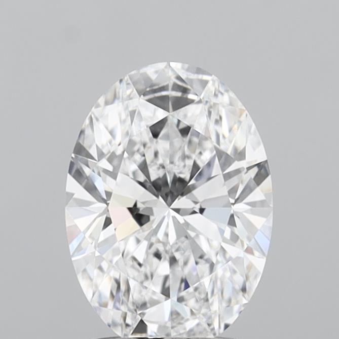 1.56 Carat Oval Shaped, Ideal Cut, D Color, VVS1 Clarity, IGI Certified Lab Grown Diamond