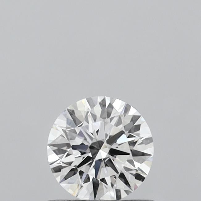 0.60 Carat Round Shaped, Ideal Cut, D Color, VS2 Clarity, IGI Certified Lab Grown Diamond