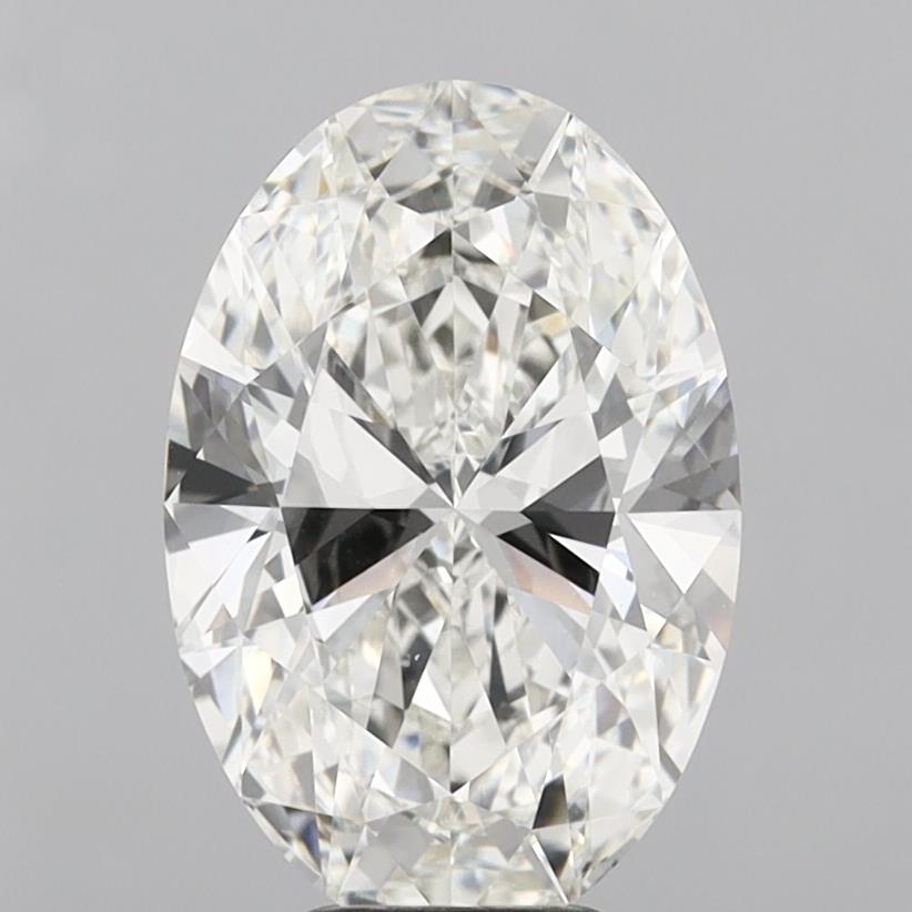 6.03 Carat Oval Shaped, Ideal Cut, G Color, VS1 Clarity, IGI Certified Lab Grown Diamond