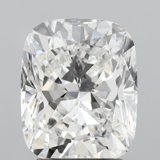 3.09 Carat Cushion Shaped, Excellent Cut, E Color, VS1 Clarity, IGI Certified Lab Grown Diamond