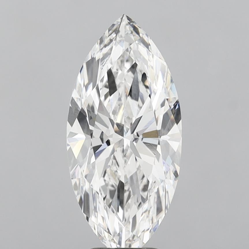 4.60 Carat Marquise Shaped, Ideal Cut, E Color, VS1 Clarity, IGI Certified Lab Grown Diamond