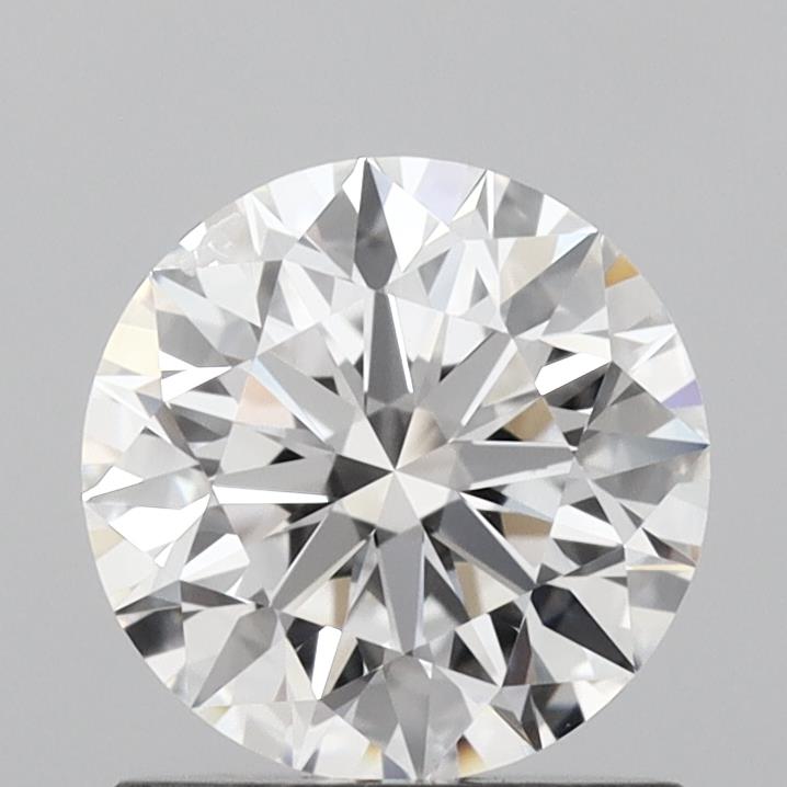 1.08 Carat Round Shaped, Ideal Cut, D Color, VVS2 Clarity, IGI Certified Lab Grown Diamond