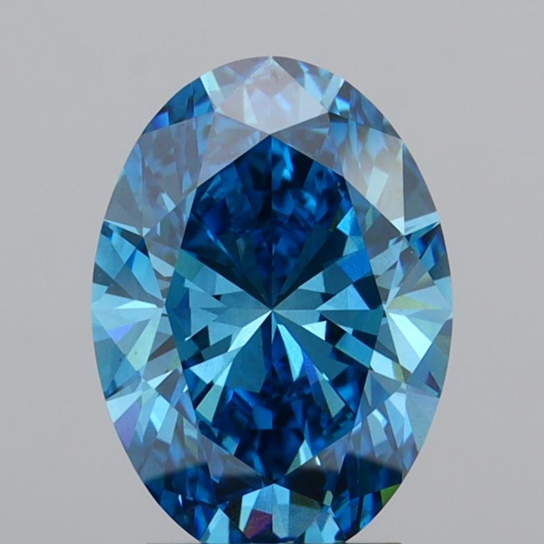 3.09 Carat Oval Shaped, Ideal Cut, VS1 Clarity, IGI Certified Lab Grown Diamond