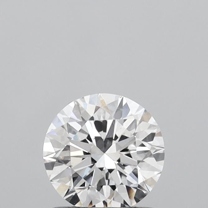 0.90 Carat Round Shaped, Excellent Cut, D Color, VS1 Clarity, IGI Certified Lab Grown Diamond