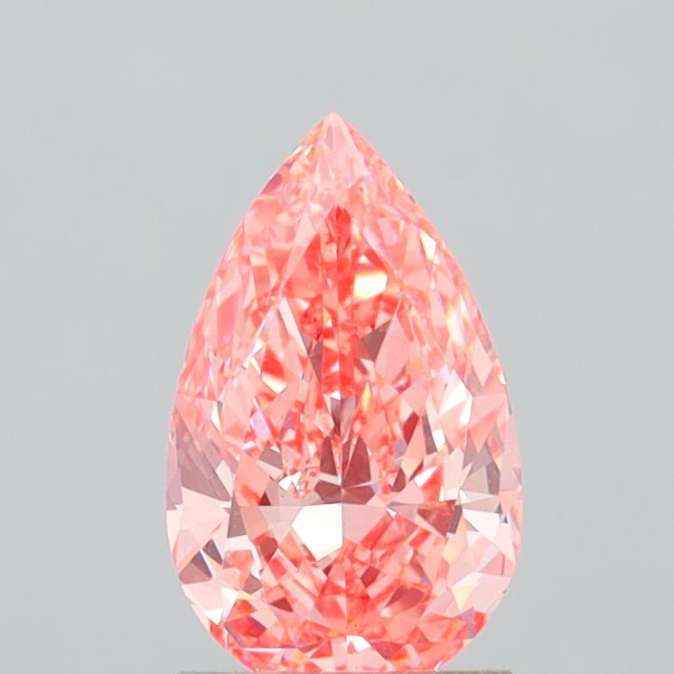 1.50 Carat Pear Shaped, Excellent Cut, VS1 Clarity, IGI Certified Lab Grown Diamond