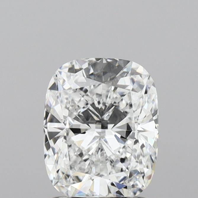 1.51 Carat Cushion Shaped, Ideal Cut, D Color, VVS2 Clarity, IGI Certified Lab Grown Diamond