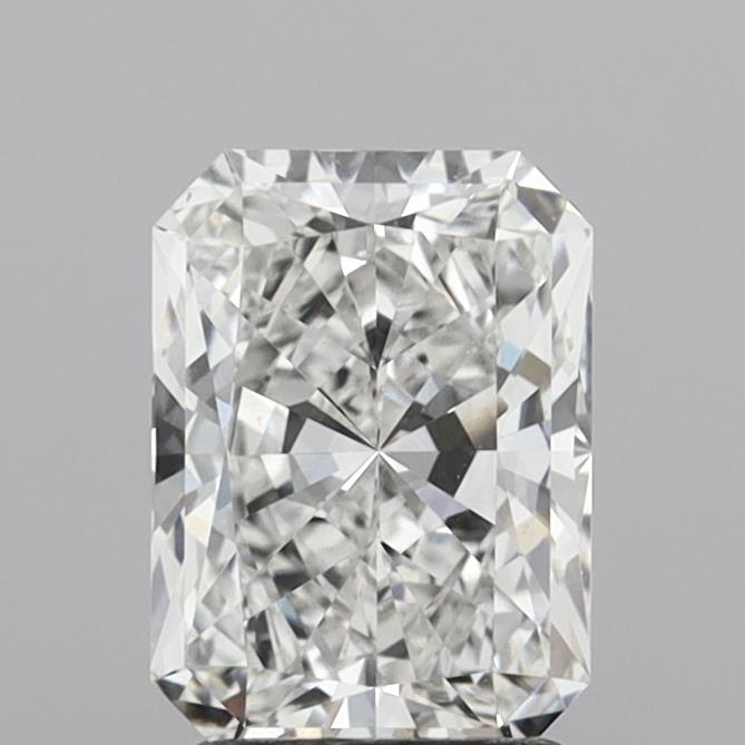 1.96 Carat Radiant Shaped, Excellent Cut, E Color, VVS2 Clarity, IGI Certified Lab Grown Diamond