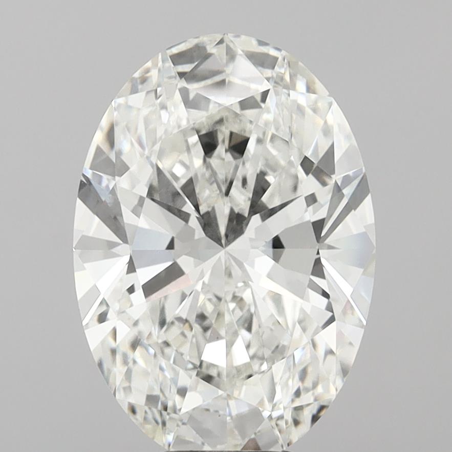 8.01 Carat Oval Shaped, Ideal Cut, G Color, VS1 Clarity, IGI Certified Lab Grown Diamond