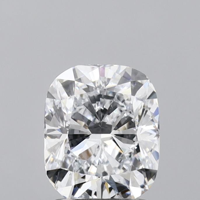 1.50 Carat Cushion Shaped, Ideal Cut, E Color, VS2 Clarity, IGI Certified Lab Grown Diamond