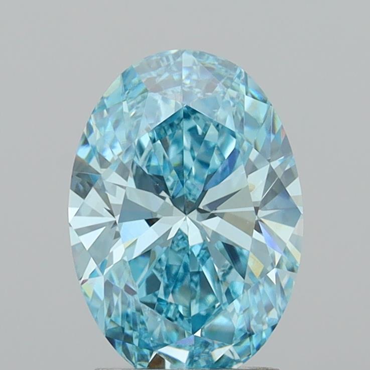 2.38 Carat Oval Shaped, Ideal Cut, VS1 Clarity, IGI Certified Lab Grown Diamond