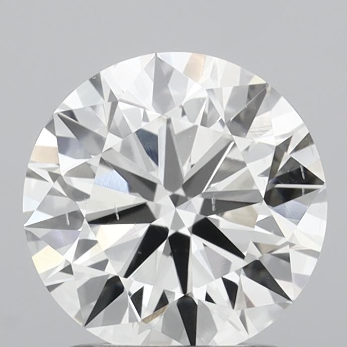 1.62 Carat Round Shaped, Ideal Cut, G Color, VS2 Clarity, IGI Certified Lab Grown Diamond