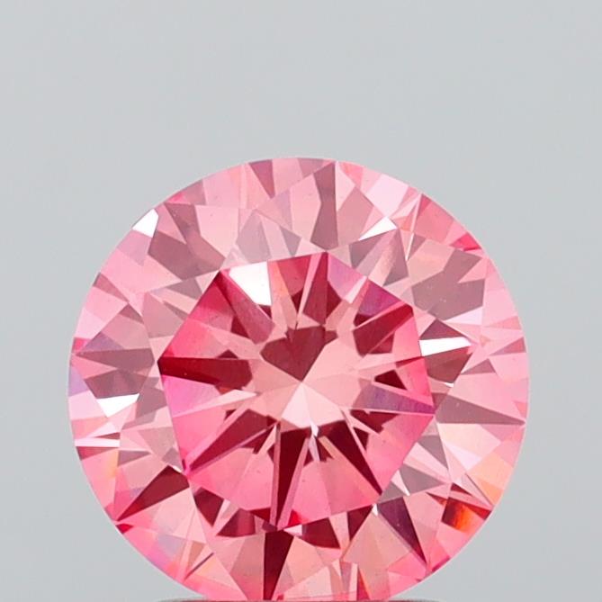 2.07 Carat Round Shaped, Excellent Cut, VS2 Clarity, IGI Certified Lab Grown Diamond