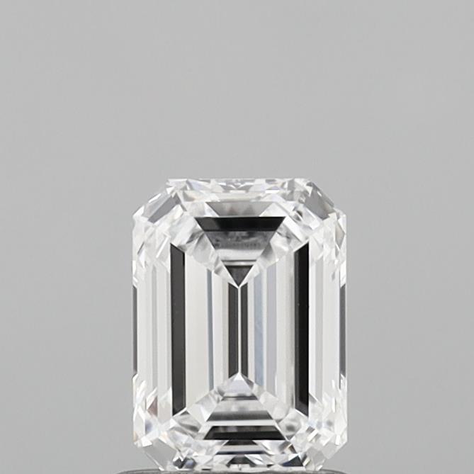 1.03 Carat Emerald Shaped, Ideal Cut, D Color, IF Clarity, IGI Certified Lab Grown Diamond