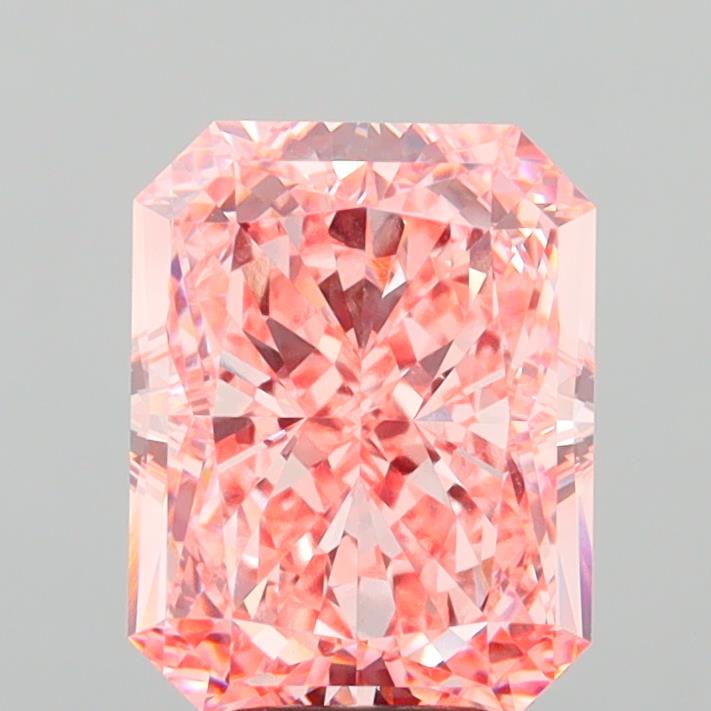6.06 Carat Radiant Shaped, Excellent Cut, VVS2 Clarity, IGI Certified Lab Grown Diamond