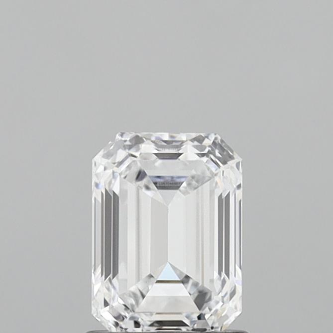1.04 Carat Emerald Shaped, Ideal Cut, E Color, VVS1 Clarity, IGI Certified Lab Grown Diamond