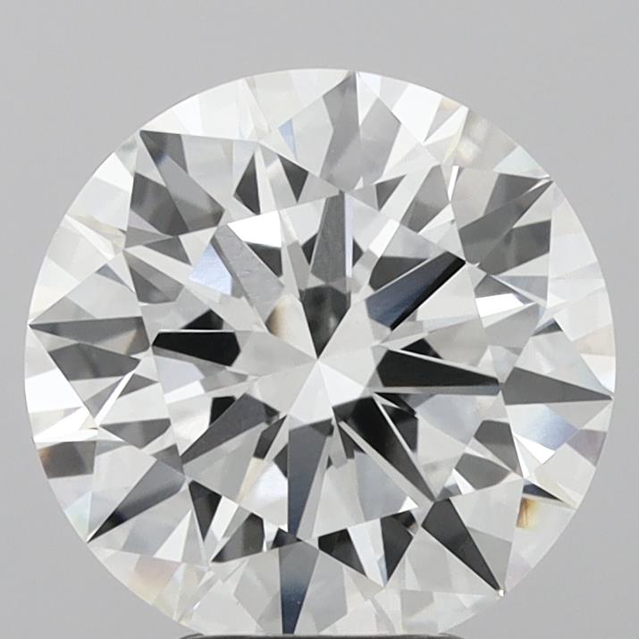 4.52 Carat Round Shaped, Ideal Cut, E Color, VVS2 Clarity, IGI Certified Lab Grown Diamond