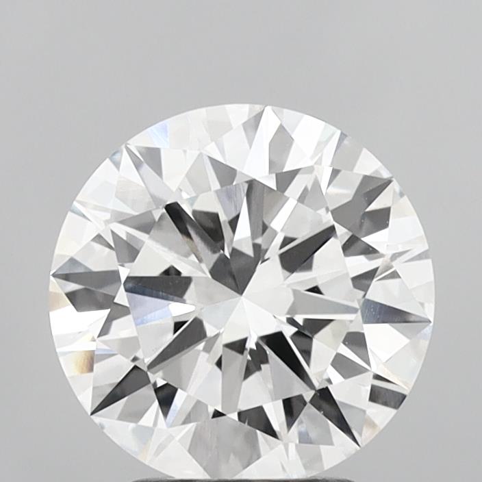2.84 Carat Round Shaped, Excellent Cut, D Color, VVS2 Clarity, IGI Certified Lab Grown Diamond