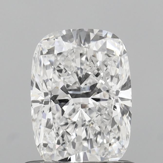 1.04 Carat Cushion Shaped, Ideal Cut, D Color, VS1 Clarity, IGI Certified Lab Grown Diamond