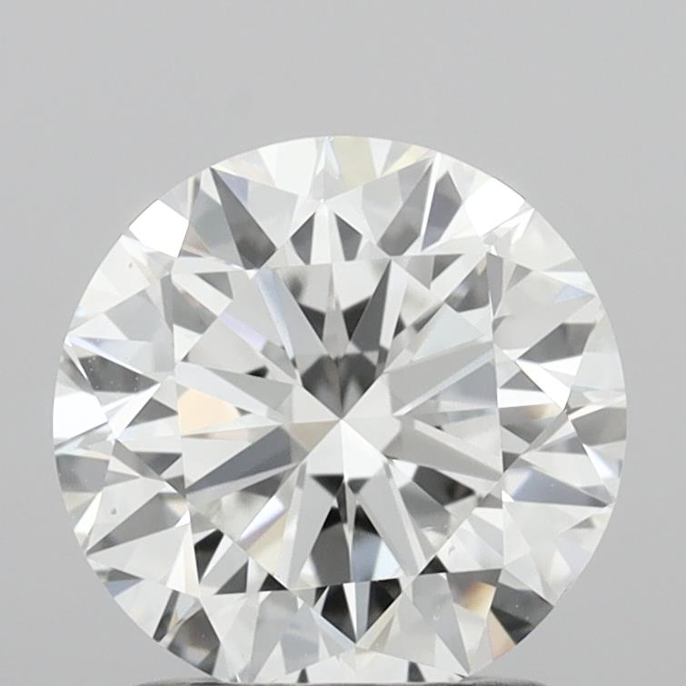 1.49 Carat Round Shaped, Excellent Cut, E Color, VS2 Clarity, IGI Certified Lab Grown Diamond