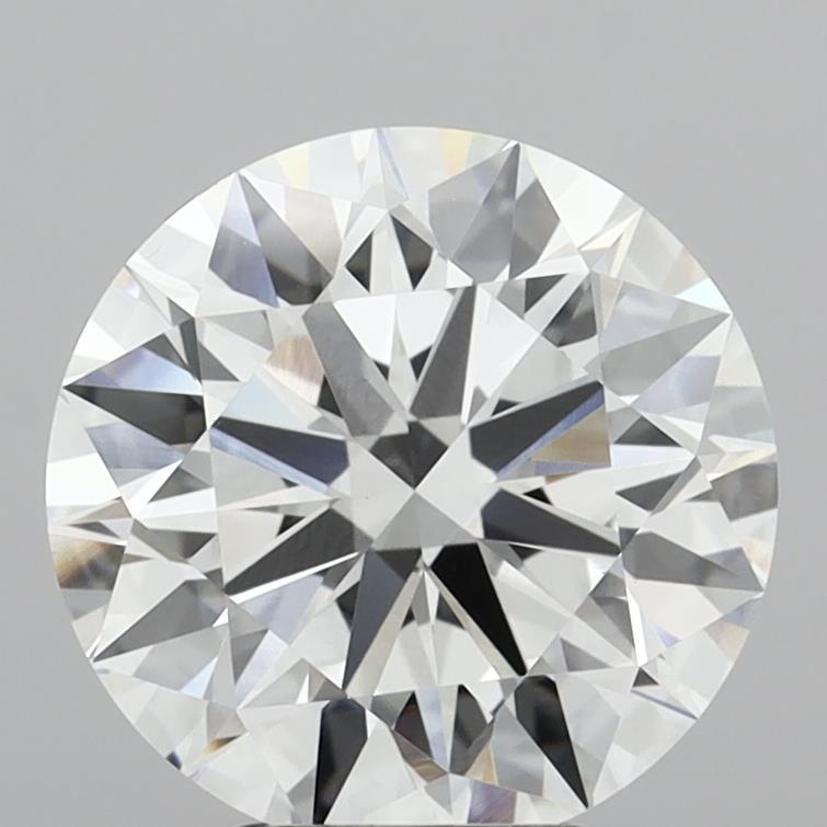 4.51 Carat Round Shaped, Ideal Cut, E Color, VVS2 Clarity, IGI Certified Lab Grown Diamond