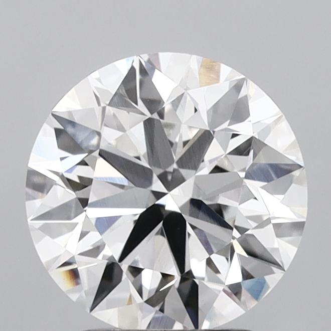 2.71 Carat Round Shaped, Ideal Cut, E Color, VVS2 Clarity, IGI Certified Lab Grown Diamond