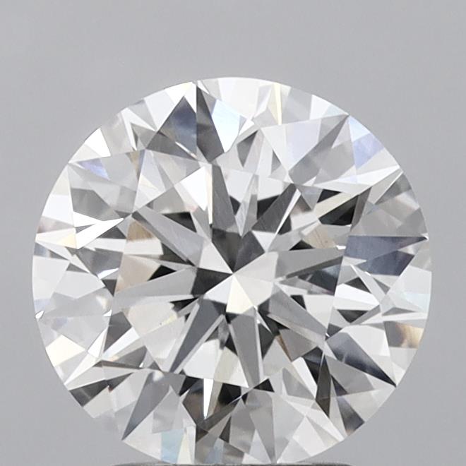 2.70 Carat Round Shaped, Ideal Cut, E Color, VVS2 Clarity, IGI Certified Lab Grown Diamond