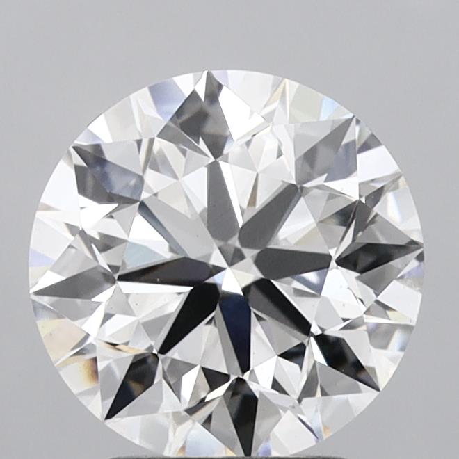 2.80 Carat Round Shaped, Excellent Cut, D Color, VS1 Clarity, IGI Certified Lab Grown Diamond