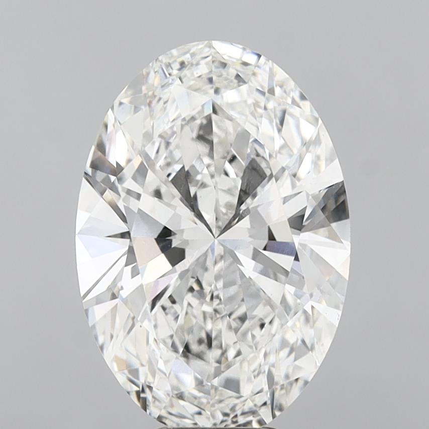 7.98 Carat Oval Shaped, Ideal Cut, E Color, VS1 Clarity, IGI Certified Lab Grown Diamond