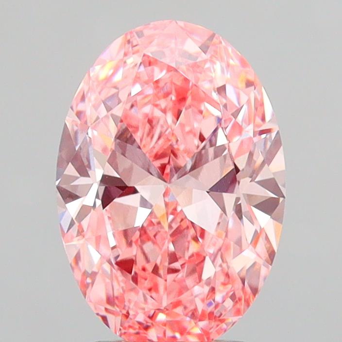 2.24 Carat Oval Shaped, Ideal Cut, VVS2 Clarity, IGI Certified Lab Grown Diamond