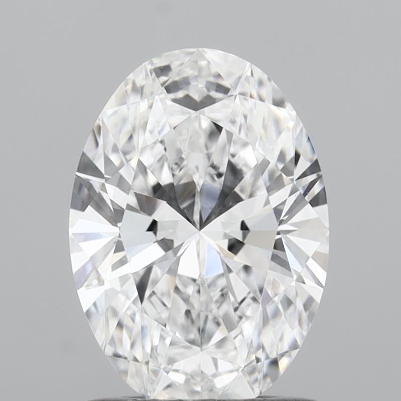 1.10 Carat Oval Shaped, D Color, VVS1 Clarity, IGI Certified Lab Grown Diamond
