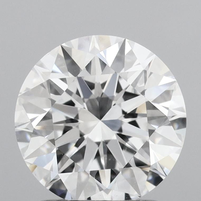 1.56 Carat Round Shaped, Excellent Cut, D Color, VS1 Clarity, IGI Certified Lab Grown Diamond