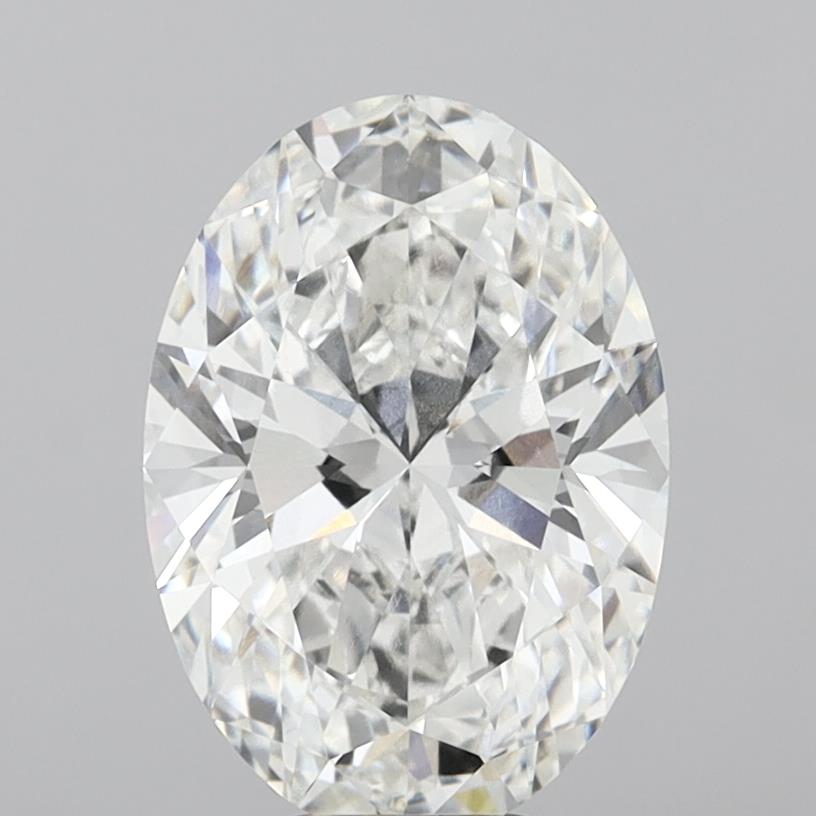 7.10 Carat Oval Shaped, Ideal Cut, F Color, VVS1 Clarity, IGI Certified Lab Grown Diamond