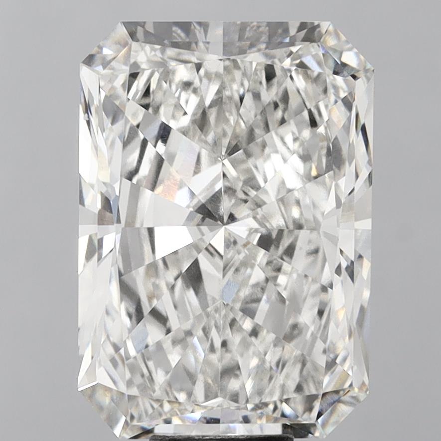 13.97 Carat Radiant Shaped, Very Good Cut, G Color, VVS2 Clarity, IGI Certified Lab Grown Diamond