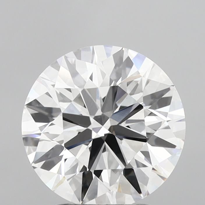 2.86 Carat Round Shaped, Ideal Cut, E Color, VS1 Clarity, IGI Certified Lab Grown Diamond