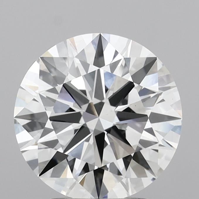 2.87 Carat Round Shaped, Ideal Cut, E Color, VS1 Clarity, IGI Certified Lab Grown Diamond