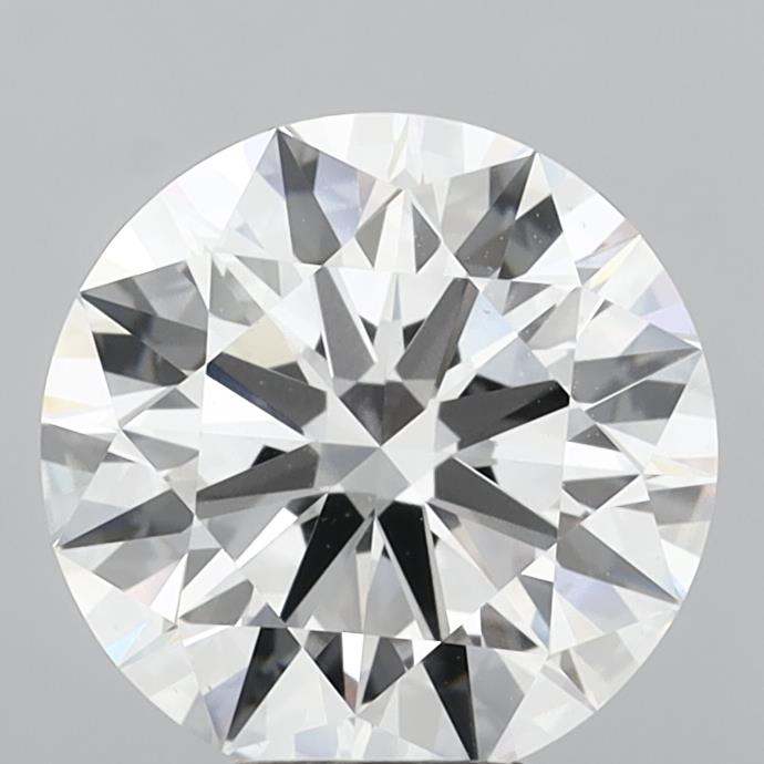 5.56 Carat Round Shaped, Ideal Cut, E Color, VS1 Clarity, IGI Certified Lab Grown Diamond