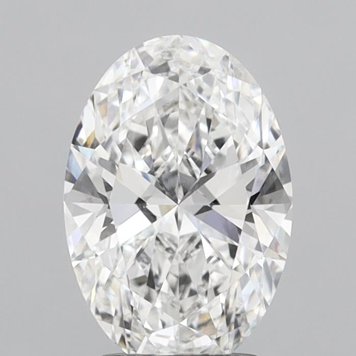 2.02 Carat Oval Shaped, Ideal Cut, E Color, VVS1 Clarity, IGI Certified Lab Grown Diamond
