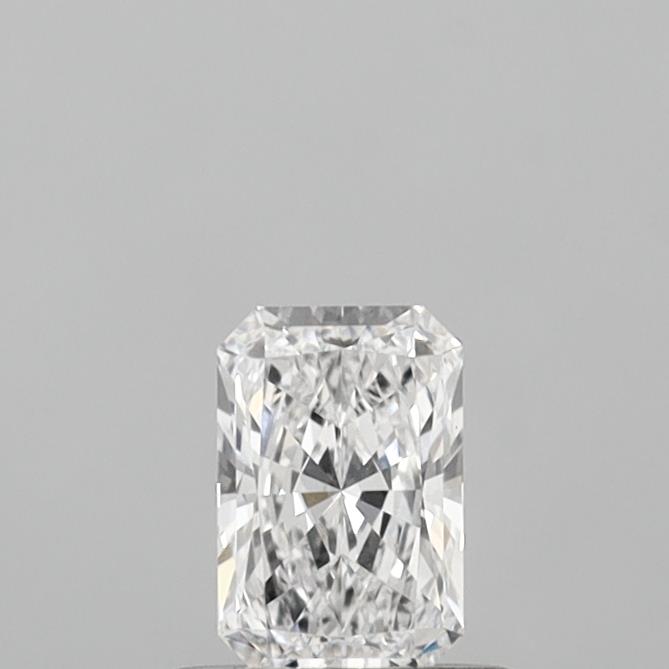 0.55 Carat Radiant Shaped, Ideal Cut, D Color, VVS1 Clarity, IGI Certified Lab Grown Diamond