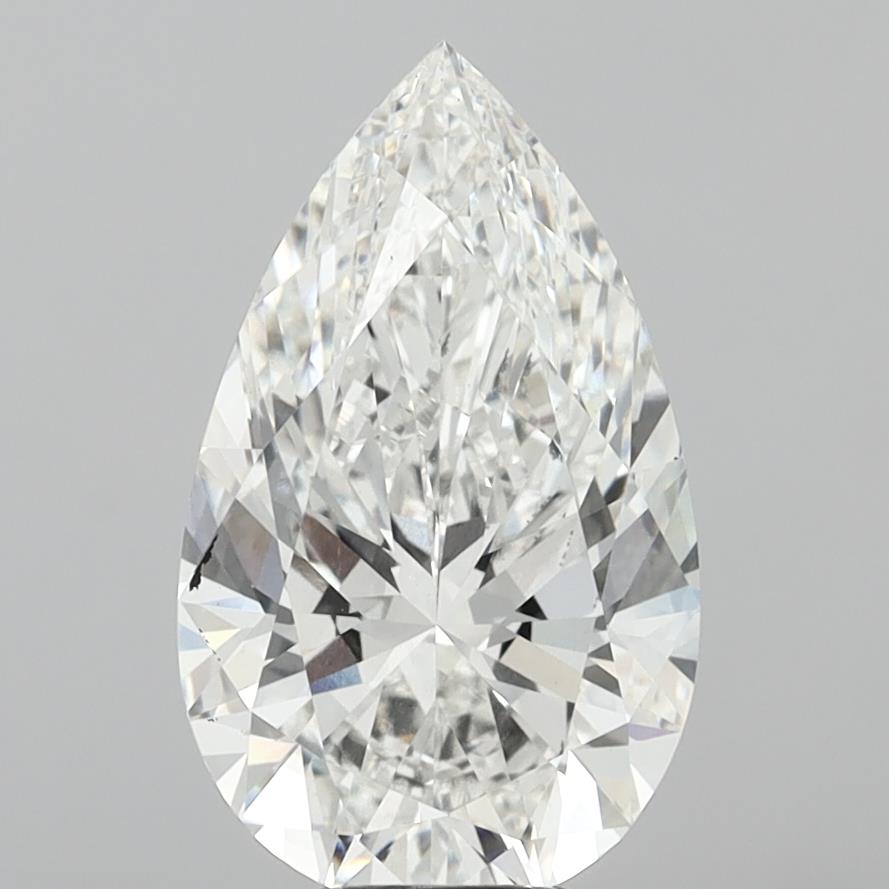8.06 Carat Pear Shaped, Ideal Cut, F Color, VS1 Clarity, IGI Certified Lab Grown Diamond