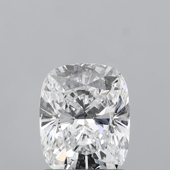 1.00 Carat Cushion Shaped, Ideal Cut, D Color, VVS2 Clarity, IGI Certified Lab Grown Diamond