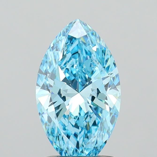 1.36 Carat Marquise Shaped, Excellent Cut, VVS2 Clarity, IGI Certified Lab Grown Diamond