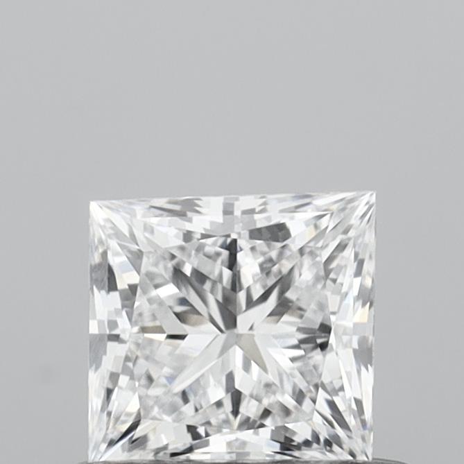 0.52 Carat Princess Shaped, Very Good Cut, D Color, VVS2 Clarity, IGI Certified Lab Grown Diamond