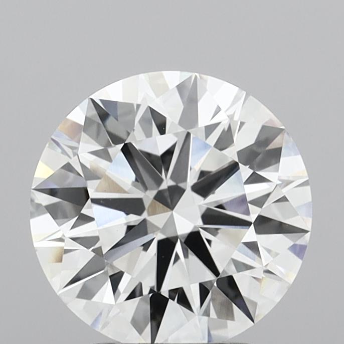 2.64 Carat Round Shaped, Ideal Cut, E Color, VVS2 Clarity, IGI Certified Lab Grown Diamond