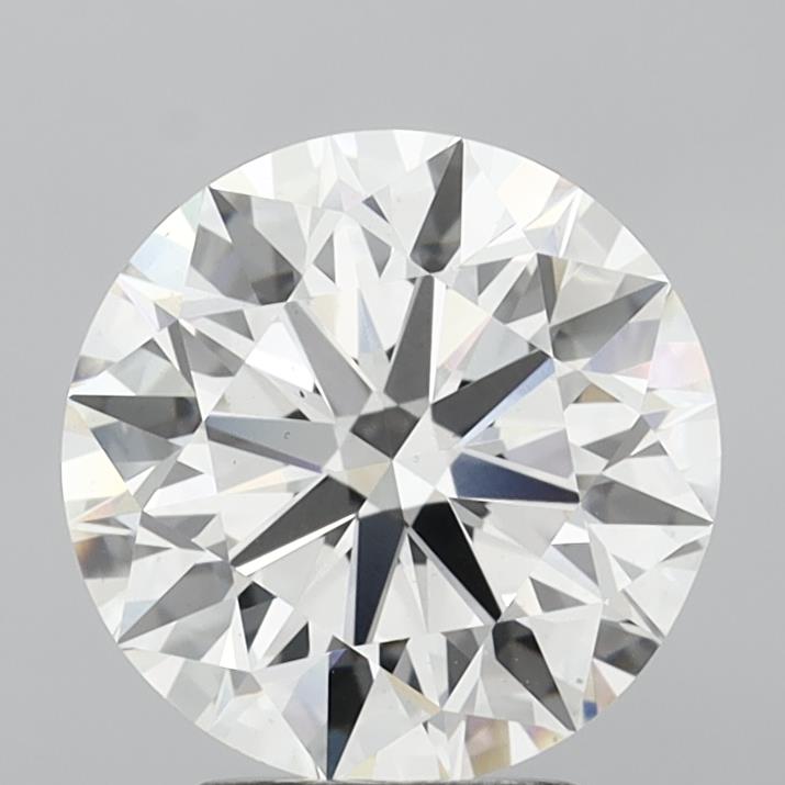 3.53 Carat Round Shaped, Excellent Cut, G Color, VS1 Clarity, IGI Certified Lab Grown Diamond