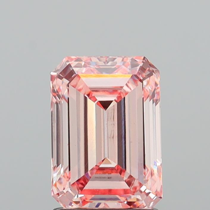 2.01 Carat Emerald Shaped, Excellent Cut, VS1 Clarity, IGI Certified Lab Grown Diamond
