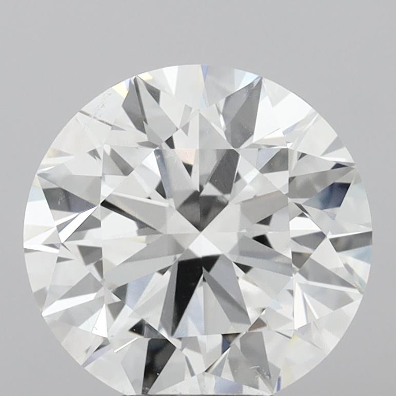 5.01 Carat Round Shaped, Ideal Cut, F Color, VVS2 Clarity, IGI Certified Lab Grown Diamond
