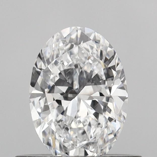 0.56 Carat Oval Shaped, Very Good Cut, D Color, VS1 Clarity, IGI Certified Lab Grown Diamond