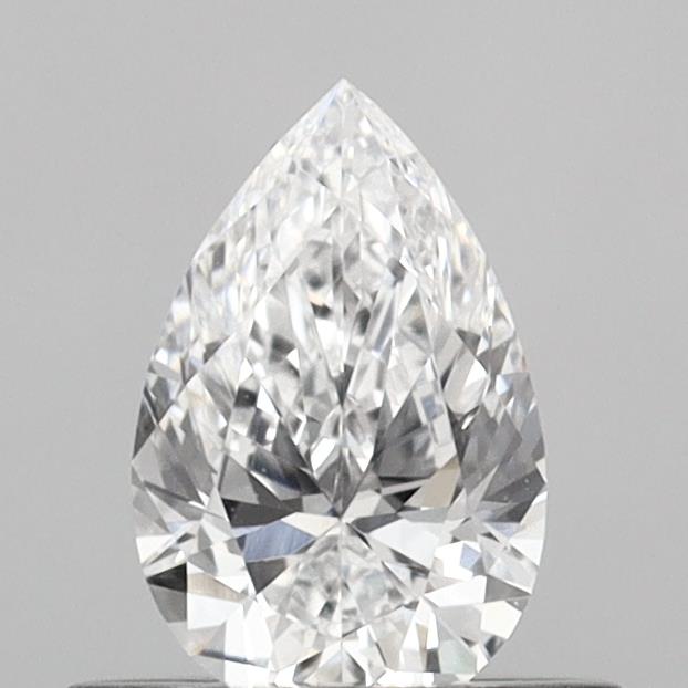0.51 Carat Pear Shaped, D Color, VVS2 Clarity, IGI Certified Lab Grown Diamond