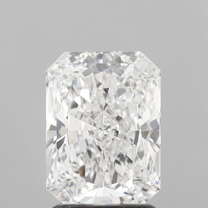 1.88 Carat Radiant Shaped, Ideal Cut, D Color, VS1 Clarity, IGI Certified Lab Grown Diamond