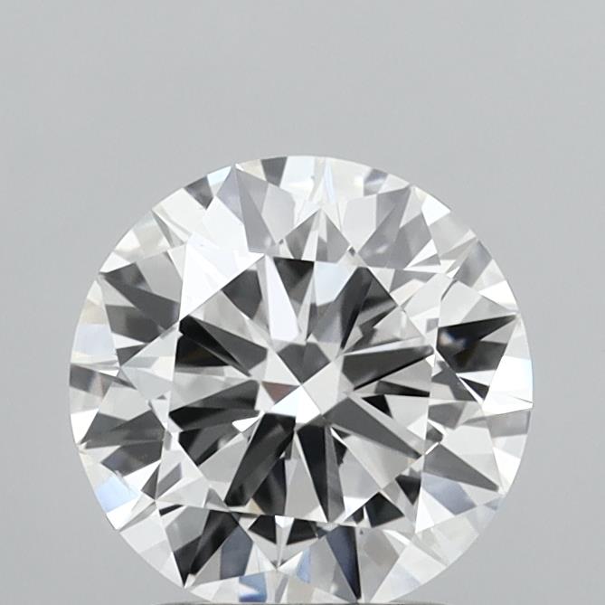 1.92 Carat Round Shaped, Excellent Cut, D Color, VS2 Clarity, IGI Certified Lab Grown Diamond